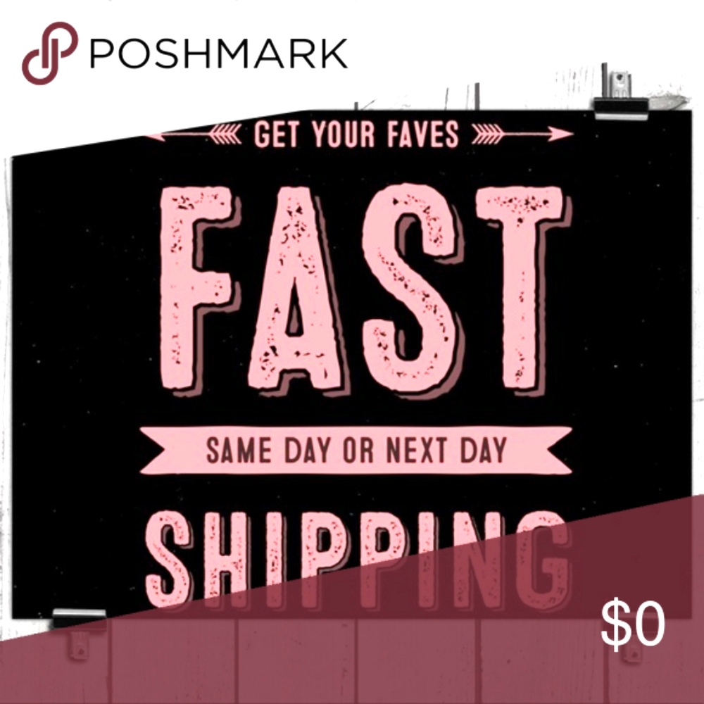 I ship same day or next at the last.